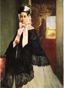 Edgar Degas Marguerite de Gas painting